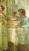 French school  oil painting
